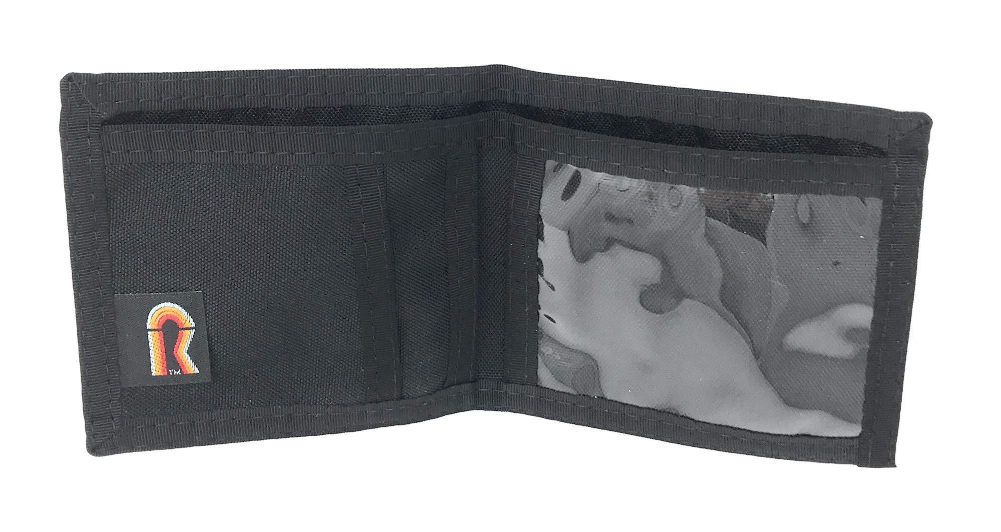 USA Made Rainbow of Caliornia Minimalist Slim Bi-fold Front Pocket Wallet