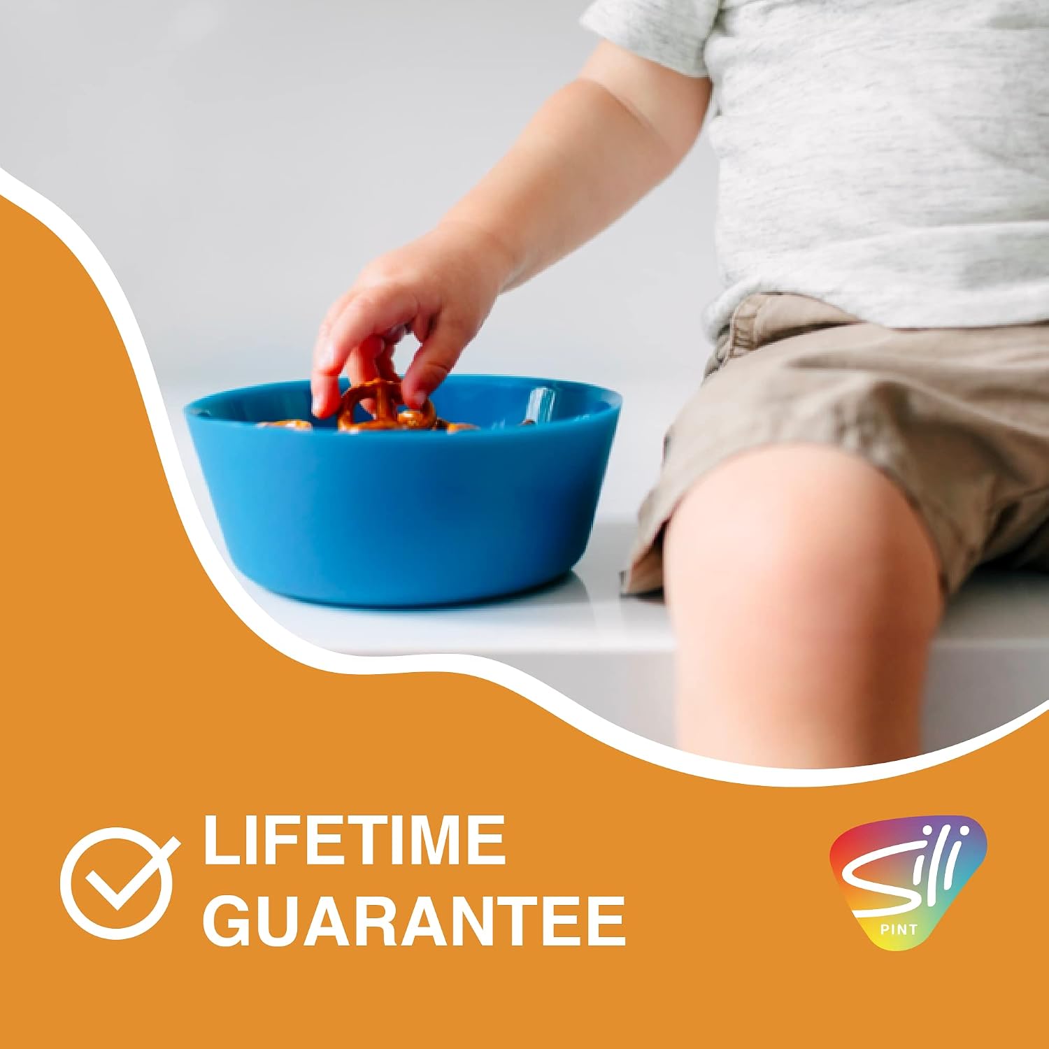 Silipint Squeeze-a-Bowl Silicone Bowl Set, Flexible and Unbreakable Bowls, Microwave-, Dishwasher-, and Freezer-Safe Bowls for Indoor and Outdoor Use, Dragonfruit & Alpenglow, Set of 2