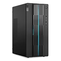 Lenovo Ideacentre Gaming 5 17ACN7 – Computer desktop (AMD Ryzen 5 5600G, 8 GB RAM, 512 GB SSD, NVIDIA GeForce RTX 3050-12 GB, Windows 11 Home) Tastiera AZERTY (Francese) e Mouse USB, colore: Nero