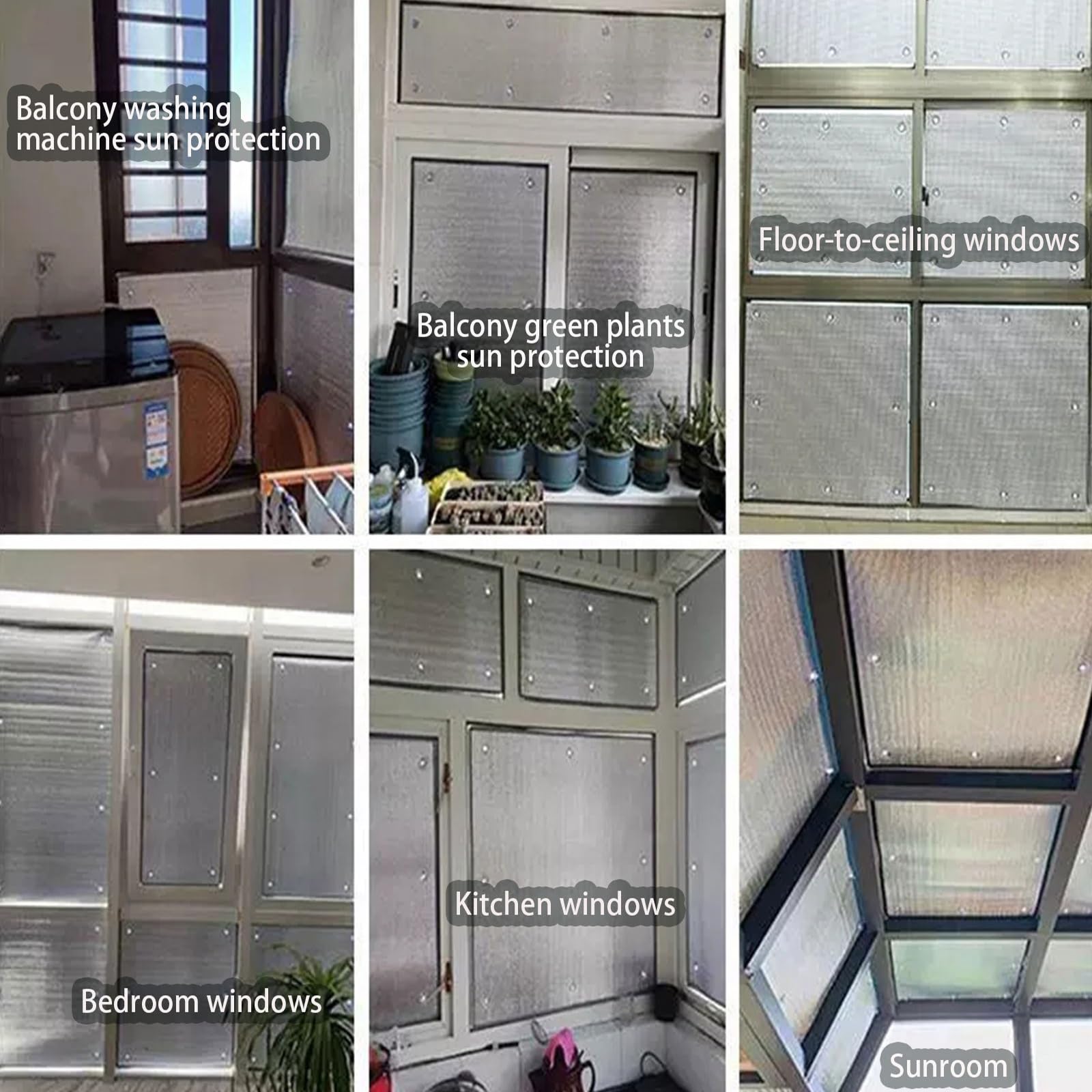 Película opaca para ventana de 8 mm – Película reflectante y aislante térmico para casa, coche, autocaravana, tienda – Protección U-V y reducción del deslumbramiento (28 x 87 pulgadas)