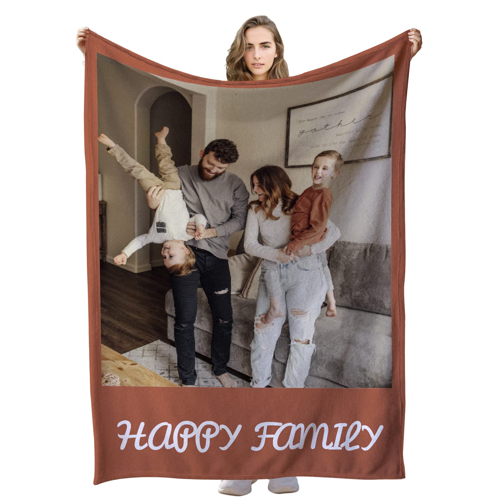Personalized Blanket With Photo,Custom Blanket,Personalized Baby Blanket,Personalized Gifts With Photo,Original Gifts For Women And Men,For Original Mom,Women,Men,Couples,Christmas