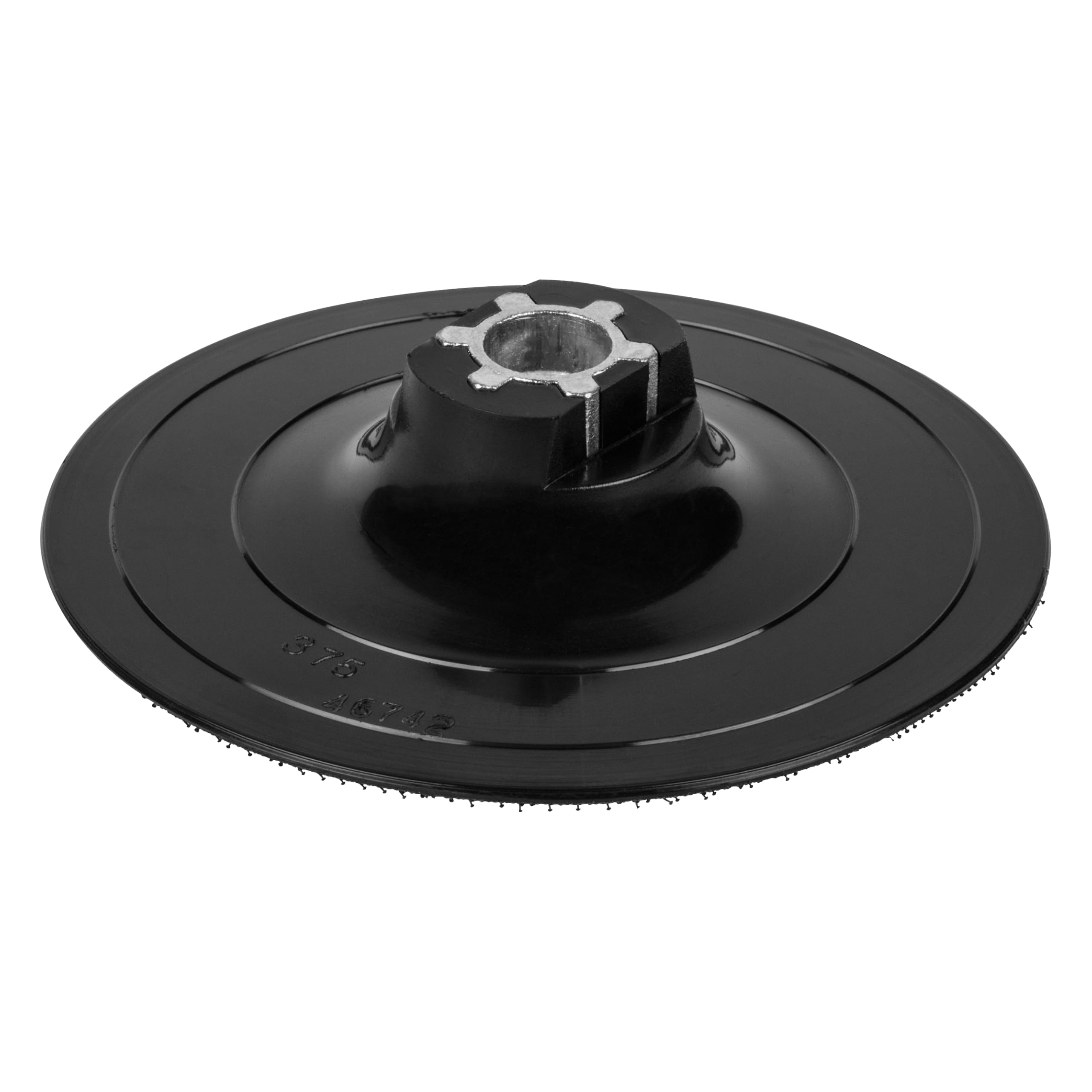 wolfcraft Schleifteller für Winkelschleifer, 125 mm - 2285000 - robustes, langlebiges Schleifzubehör für optimalen Heimwerkerbedarf - M14