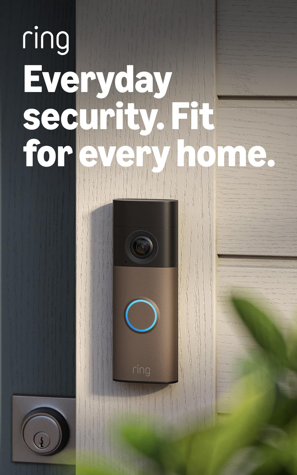 Ring Battery Video Doorbell (newest gen) | DIY Wireless Doorbell Camera | Retinal 2K | 6x Zoom | Two-Way Talk | Easy to install | Built-In Battery | 30-day free trial of Ring Subscription Plan — view 7