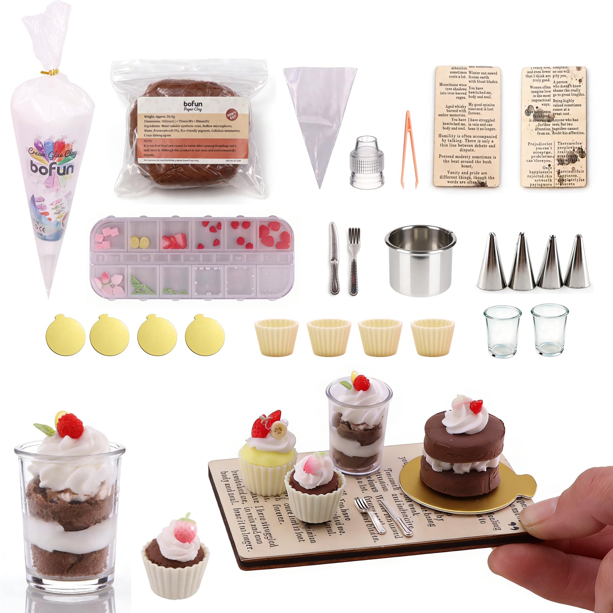 Kit de bricolage miniature BoFUN idée cadeau original anniversaire - 8