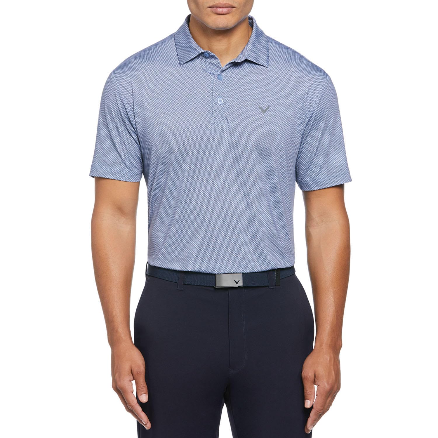 Polo de golf Callaway Performance pour homme en chambray taille S