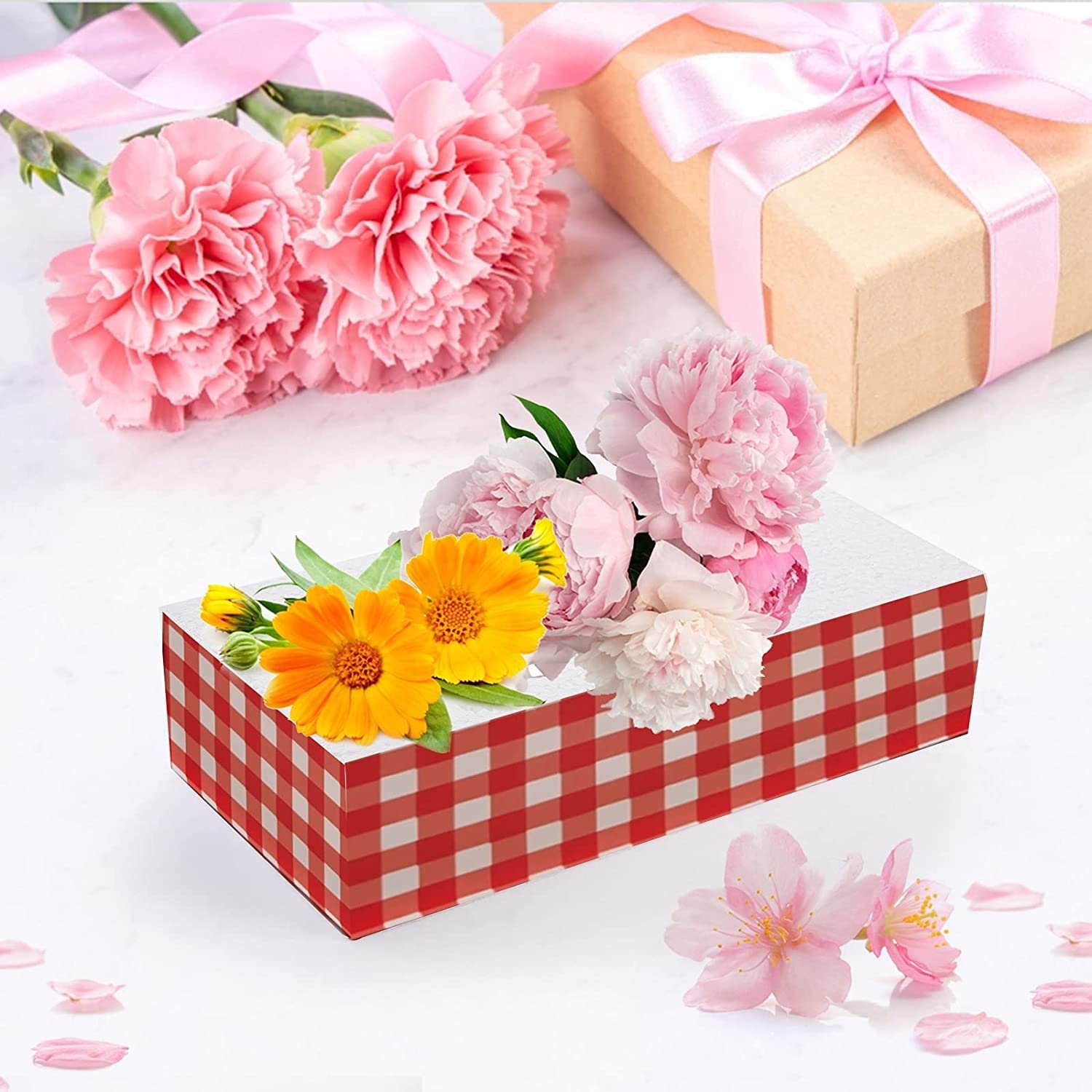 Paquete de 12 bloques de espuma rectangulares, tableros de espuma dura de 8x4x2 pulgadas for artes, manualidades y arreglos florales