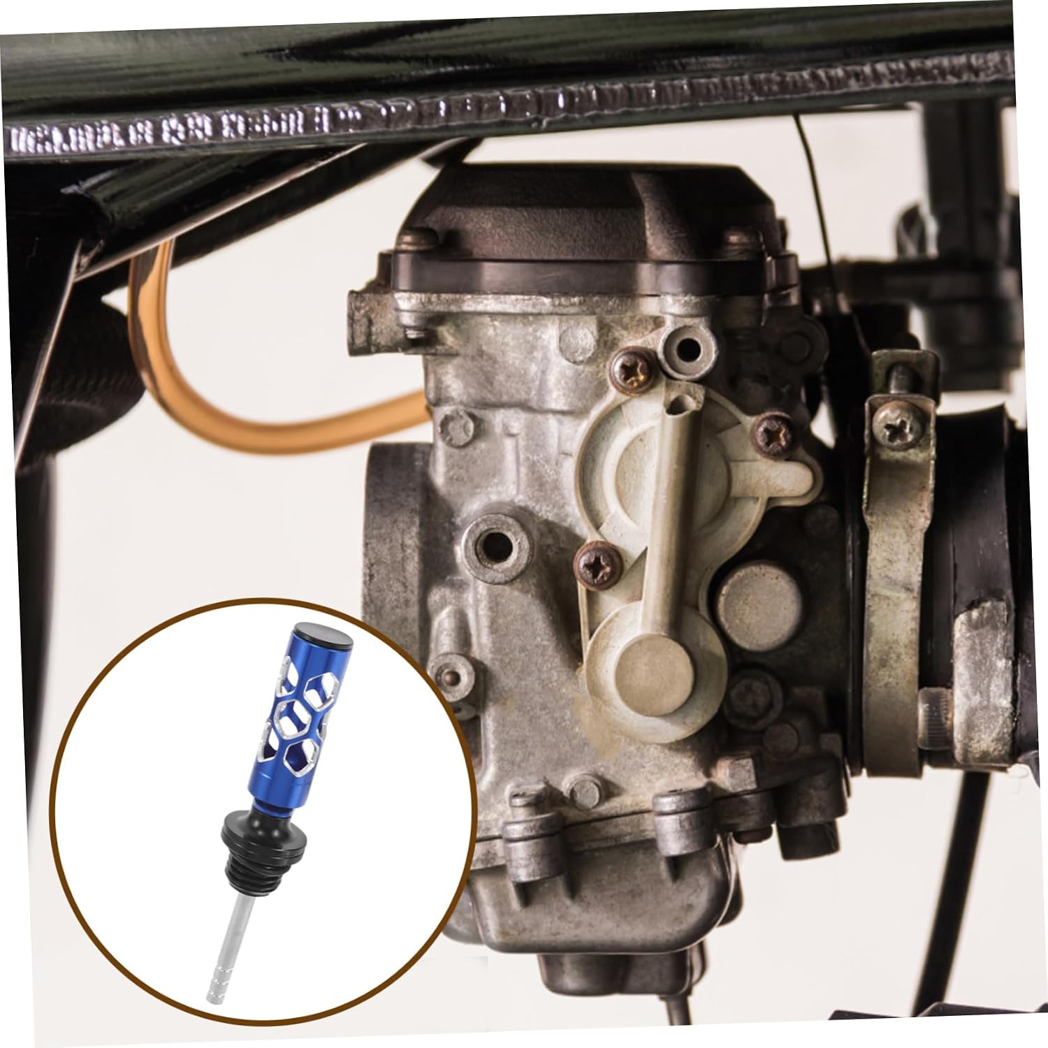 Motorcycle Engine Oil Level Measurement Tool Oil Gauge for Accurate Fluid Monitoring Easy Installation Compatible Various Motorcycle Brands