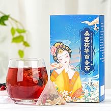 Green, Poria Lily Chá, 160g Poria Lily Herbal Combination Saquinho de Chá Portátil Tâmaras Rock Sugar Comestível Rosas Saquinho de Chá para Escritório Casa