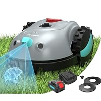 (2026 Nuovo) YARDCARE V100 Robot Tagliaerba Senza Filo Perimetrale)