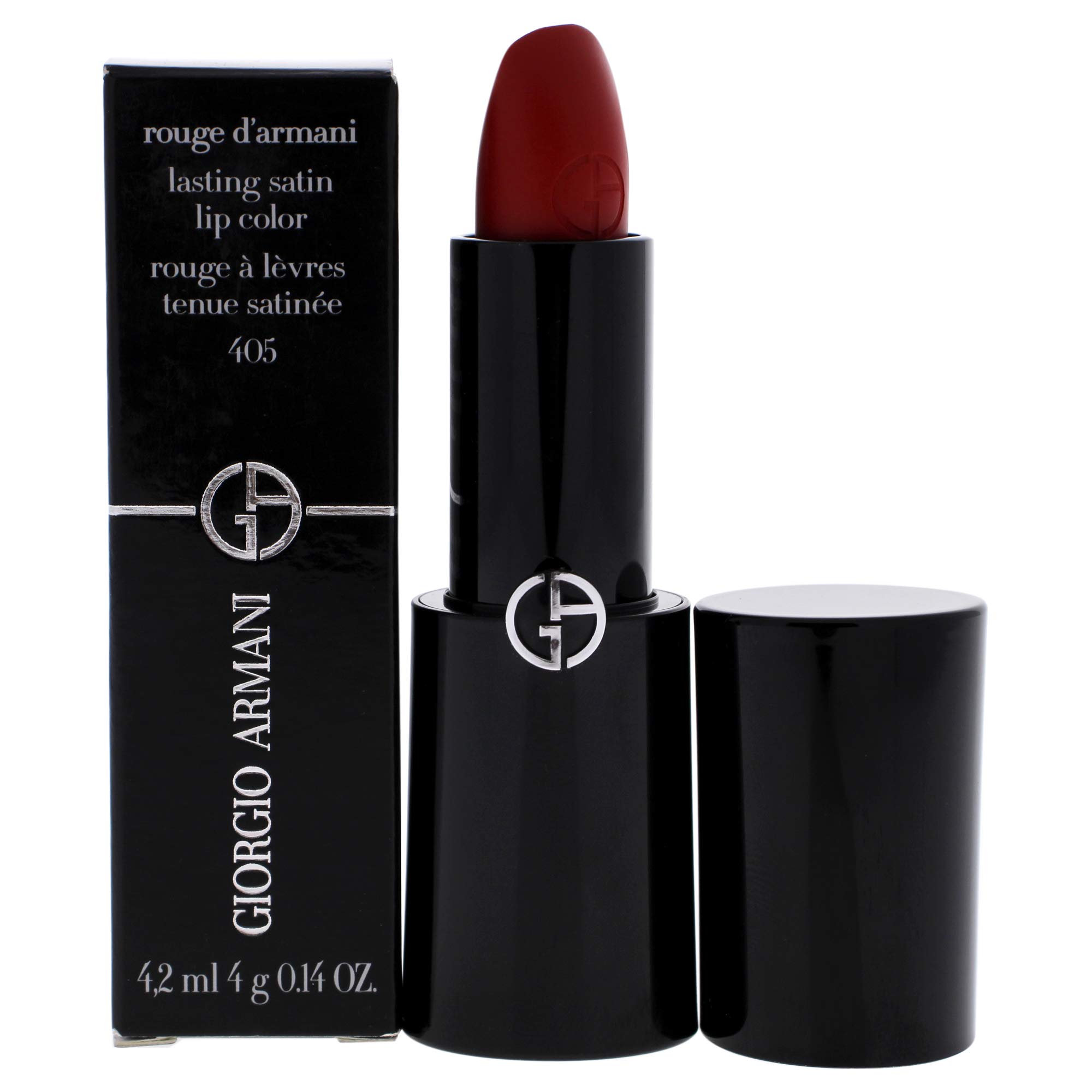 Giorgio armani rouge darmani lasting satin lip color - # 405 lucky red.