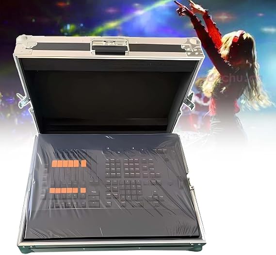 DMX 512 Console, Dj Light Controller, Professional Lighting Mixing Board Console, Ma2 Command Wing Console, Dmx512 Controller for Editing Program of Stage Lighting Runing.