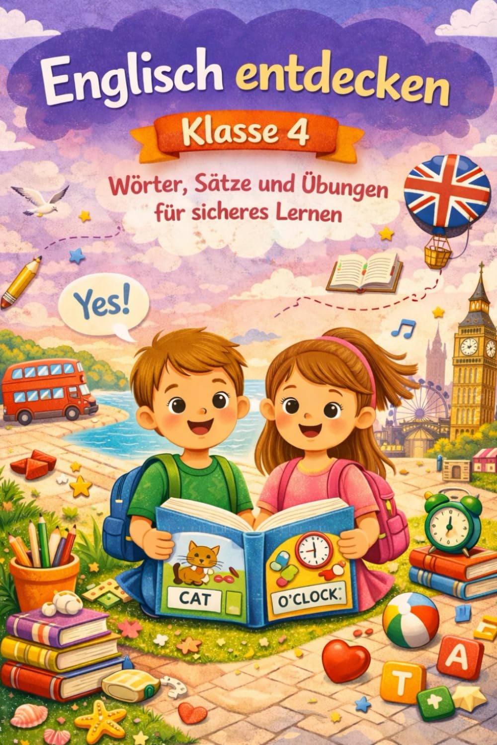 Englisch entdecken Klasse 4: Spielerisch Englisch lernen mit Wörtern, Sätzen und tollen Übungen