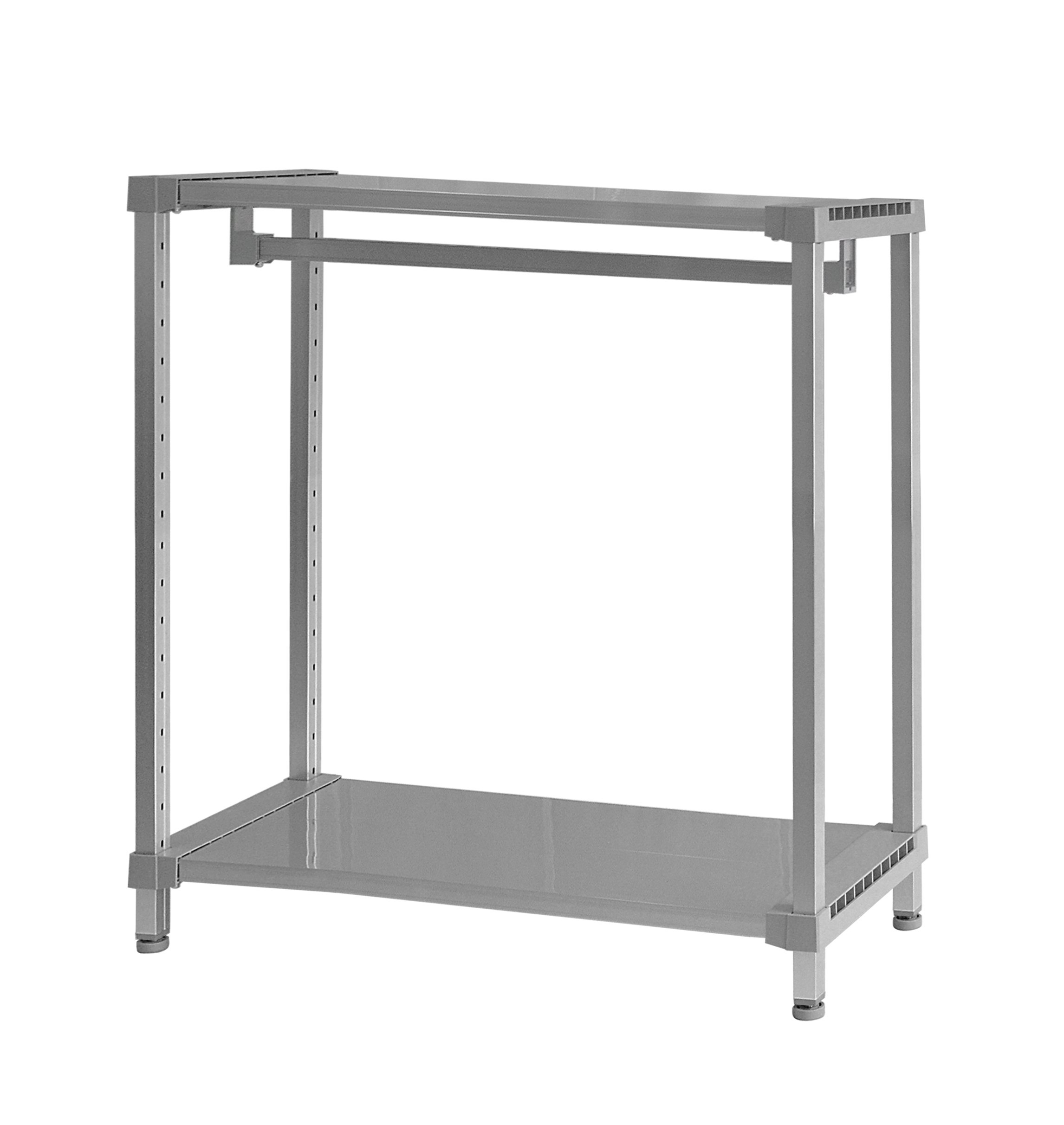 Amazon｜※受注生産 返品・交換不可※軽量アルミ製 ワードローブ ロー