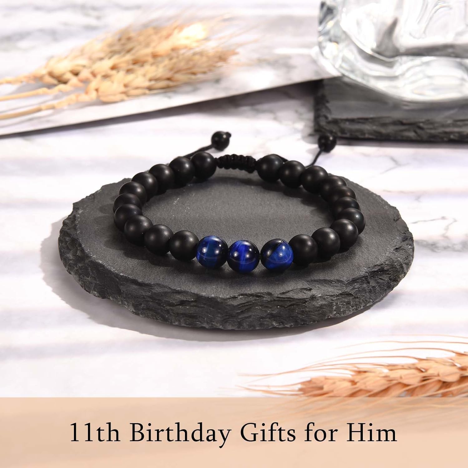 13th 16th 18th 21st 30th 40th 50th 60th Birthday Gifts for Boys Men Him, 11-21 30-60 Year Old Boy Male Man Birthday Gifts Birthday Bracelet for Son Brother Grandson Nephew Dad Husband Friend Boyfriend - Image 2