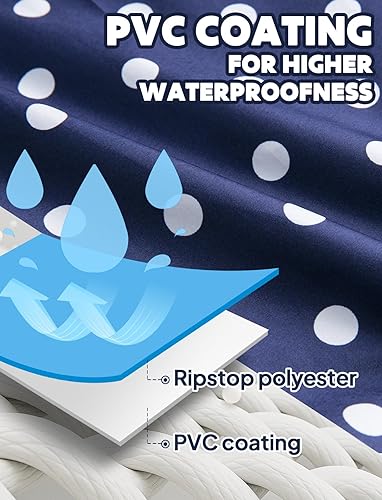 Miniatura 3 de Anyoo Poncho de lluvia impermeable ligero reutilizable senderismo chaqueta con capucha para actividades al aire libre