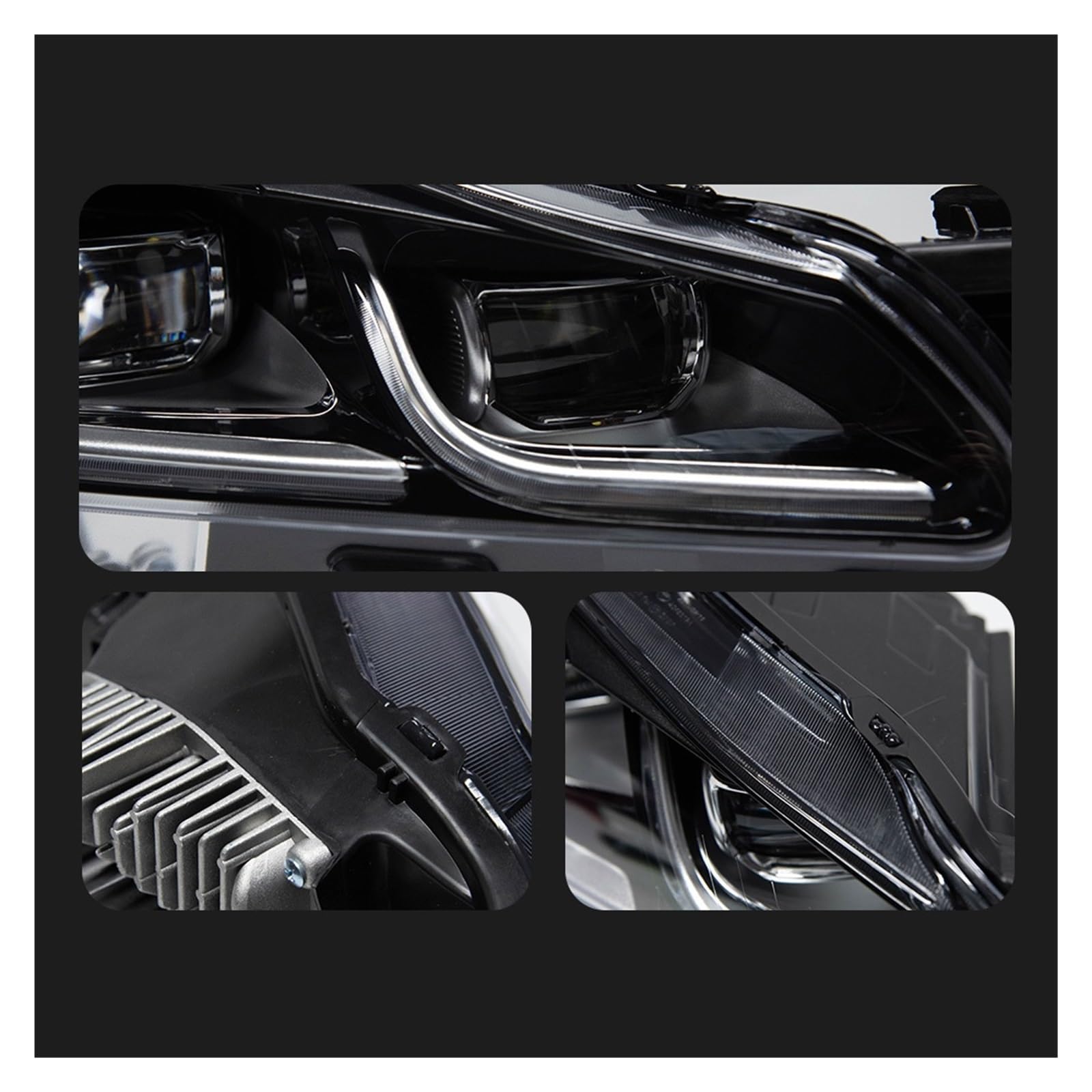 Car Styling Head Lamp Compatible For Jaguar XJL Headlights 2011-2019 XF XE Headlight LED DRL Signal Lamp Automotive — view 5