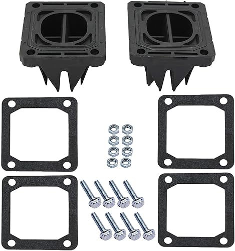 Miniatura 2 de LOSTAR Par (2) Banshee V Force 4 Jaulas de válvula de lengüeta YFZ 350 Compatible con VForce Yamaha con accesorios V4144-2
