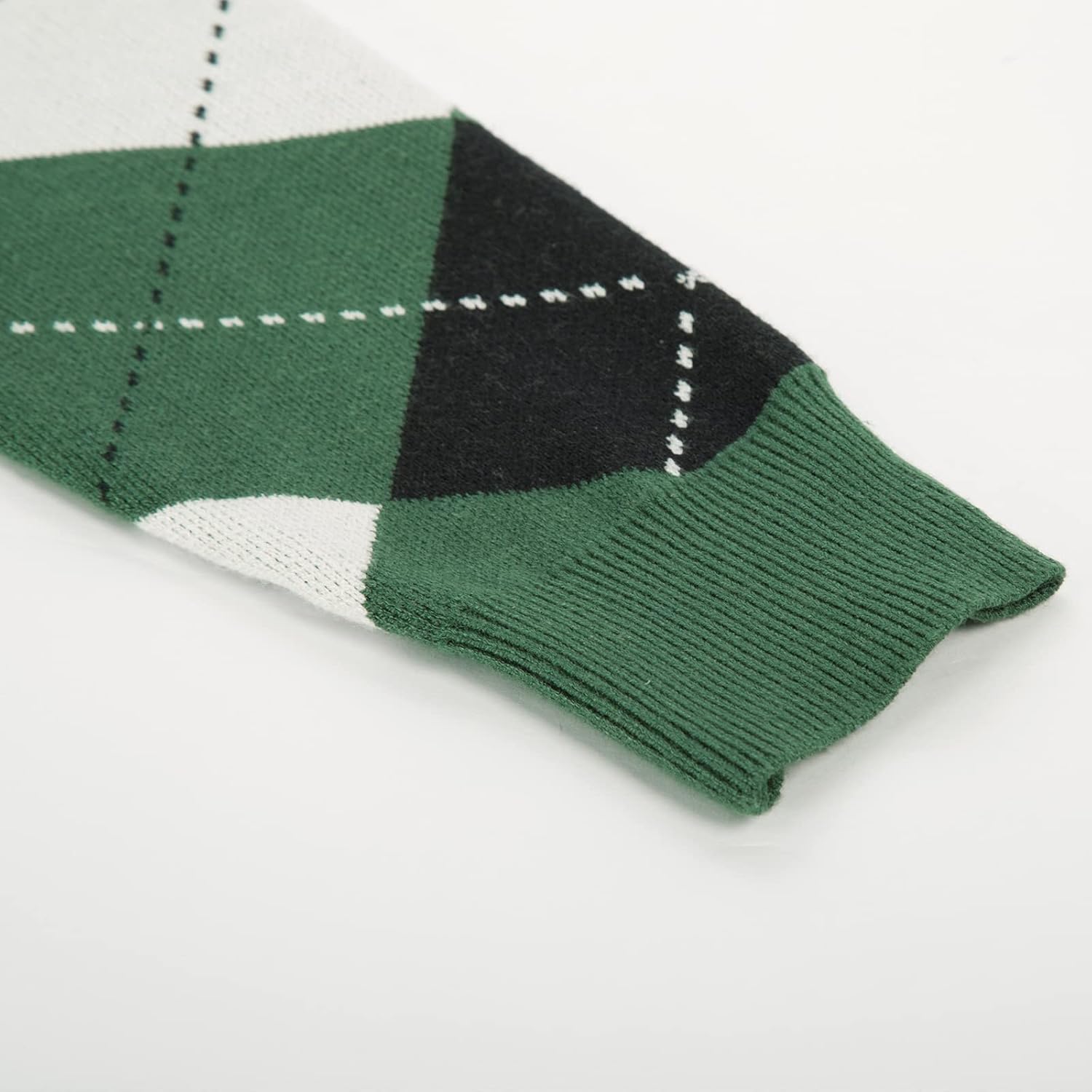 GRACE KARIN Womens Cardigan Sweater Spring Fashion Long Sleeve Argyle Sweater V Neck Button Up Cardigan Preppy Clothes - Image 6