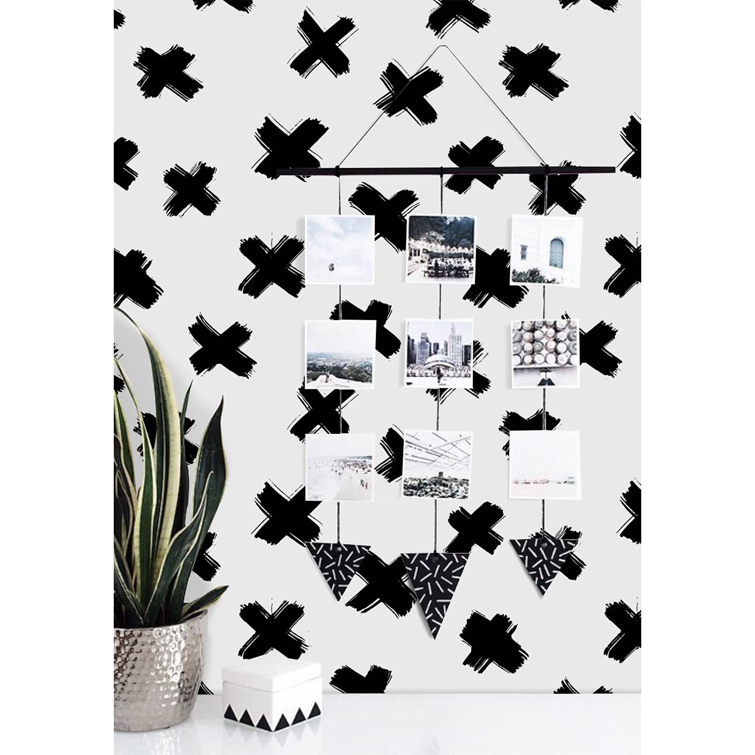 Stickers muraux repositionnables pour masquer les imperfections des meubles