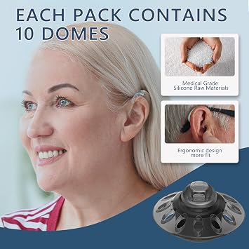 Phonak Hearing Aid Domes & Accessories, Medium Open 9mm