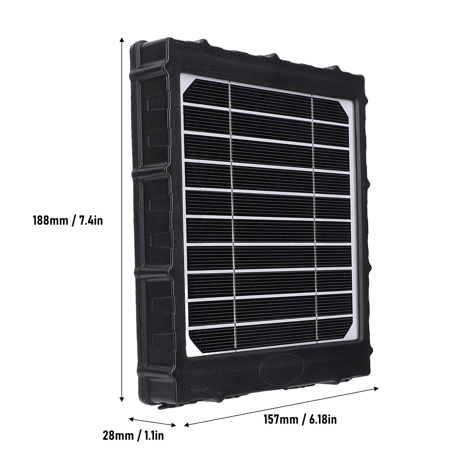 Odporny na Panele Słoneczne Silikon Monokrystaliczny 8000MAH Solar z Portami USB do Kamery Terenowej Kamera do Gier Kamera Zewnętrzna tra Terenowa Panel Słoneczny Terenowa Ładowarka