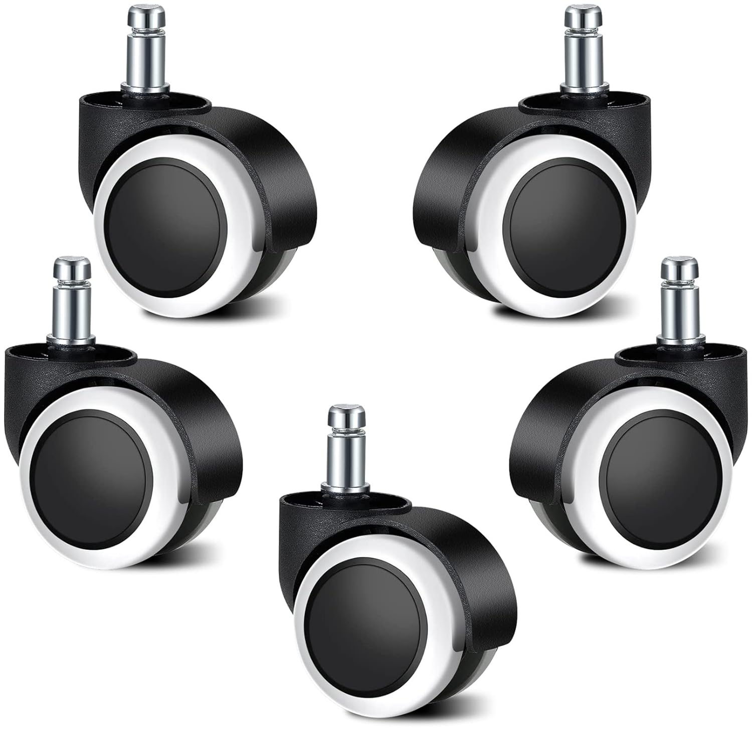 Office Chair Casters Caster Wheel Replacement Desk Chair Wheels