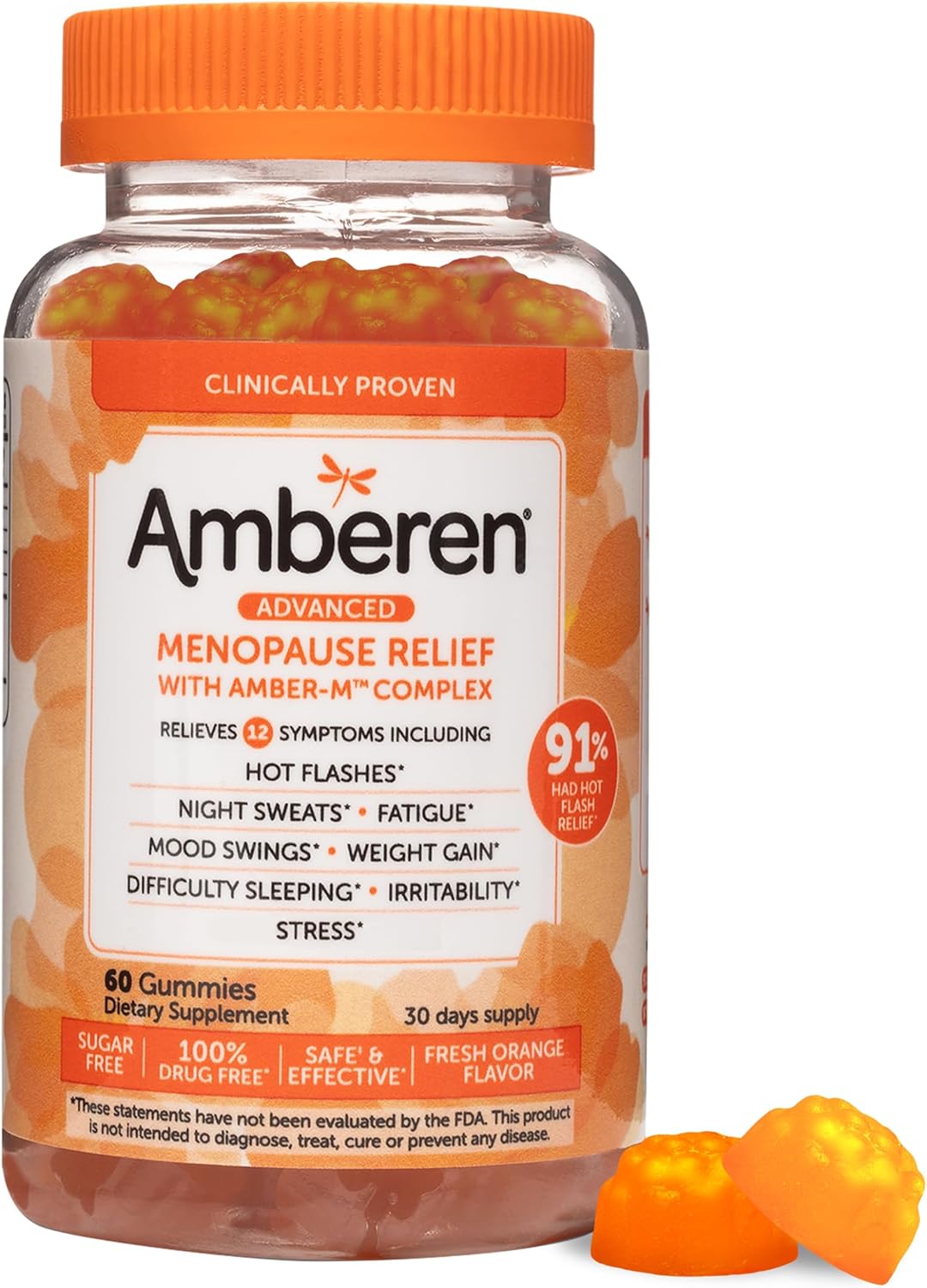 Amberen Menopause Supplements for Women, MultiSymptom