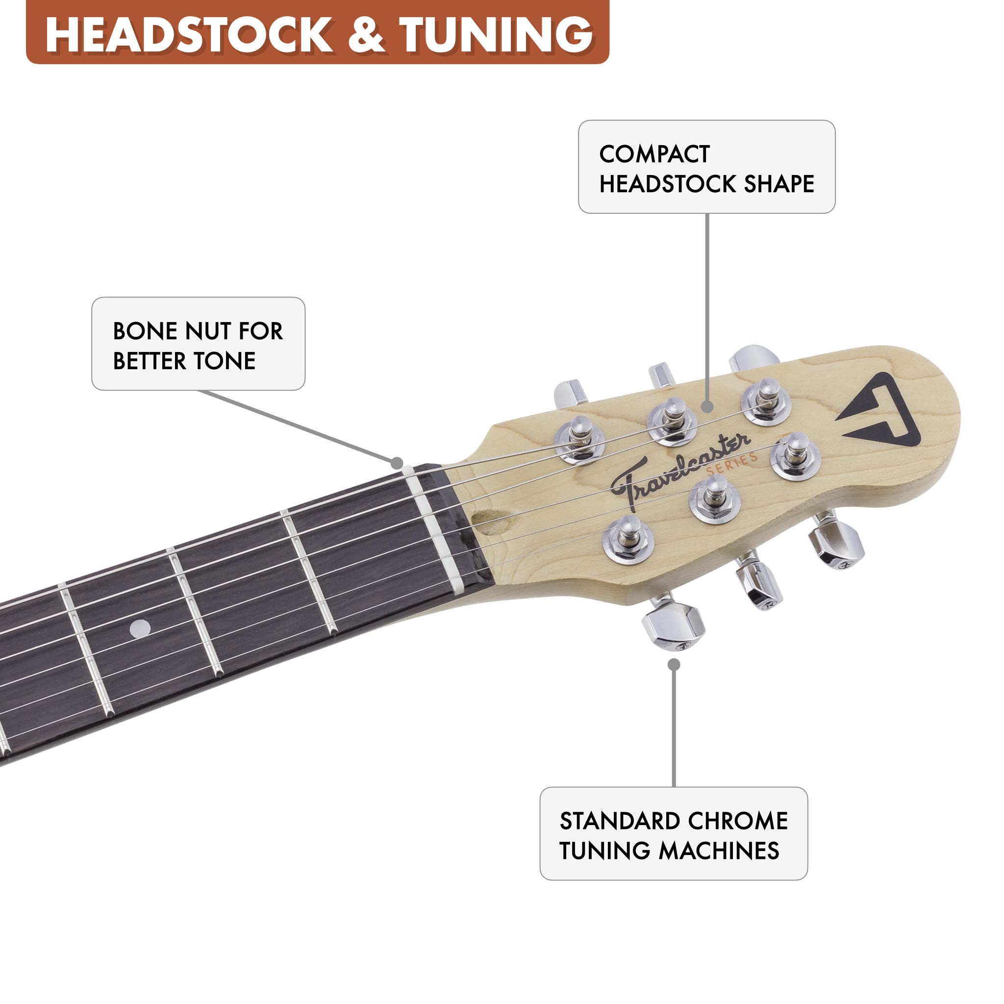 トラベラーギターTravelcaster Deluxe, Gloss Black Traveler Guitar ( トラベラーギター ) Travelcaster Deluxe