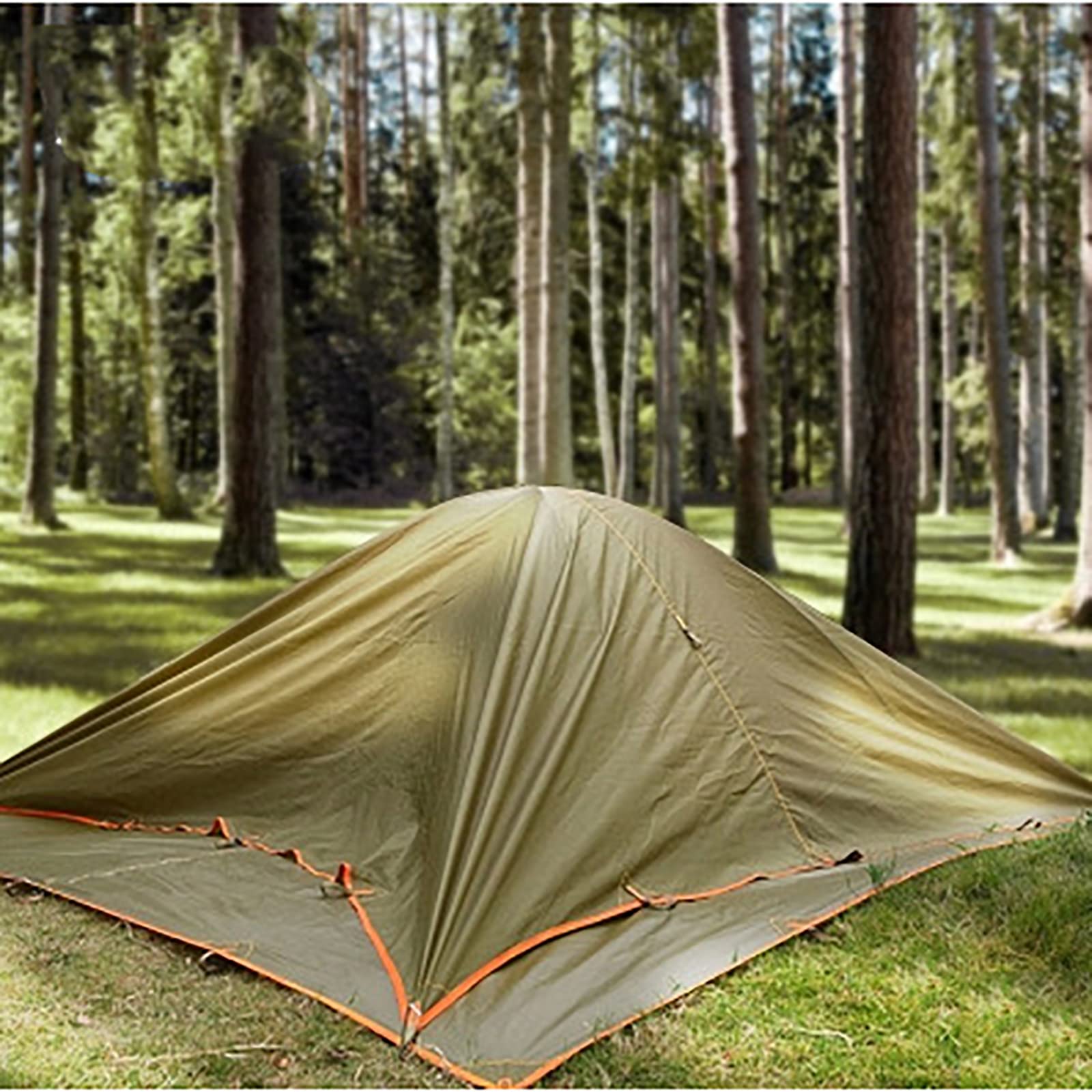Hamac de bâche de Tente de Camping de 10,4 * 9,8 Pieds pour 2 Personnes, bâche de hamac, bâche de Camping imperméable légère, matériau PU, pour Le Camping, la randonnée