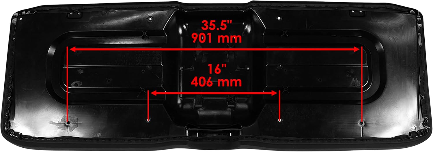 Caltric Bottom Seat Compatible with Polaris 2685380 2684266 1358mm Length NEW