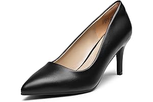 Women's Pointed Toe Low Heels for Work and Special Occasions