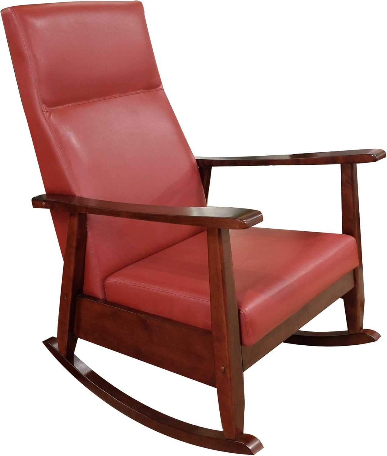 Amazon.com: Bella E. Aspen Contemporary Cushioned Rocking Chair, Adult ...