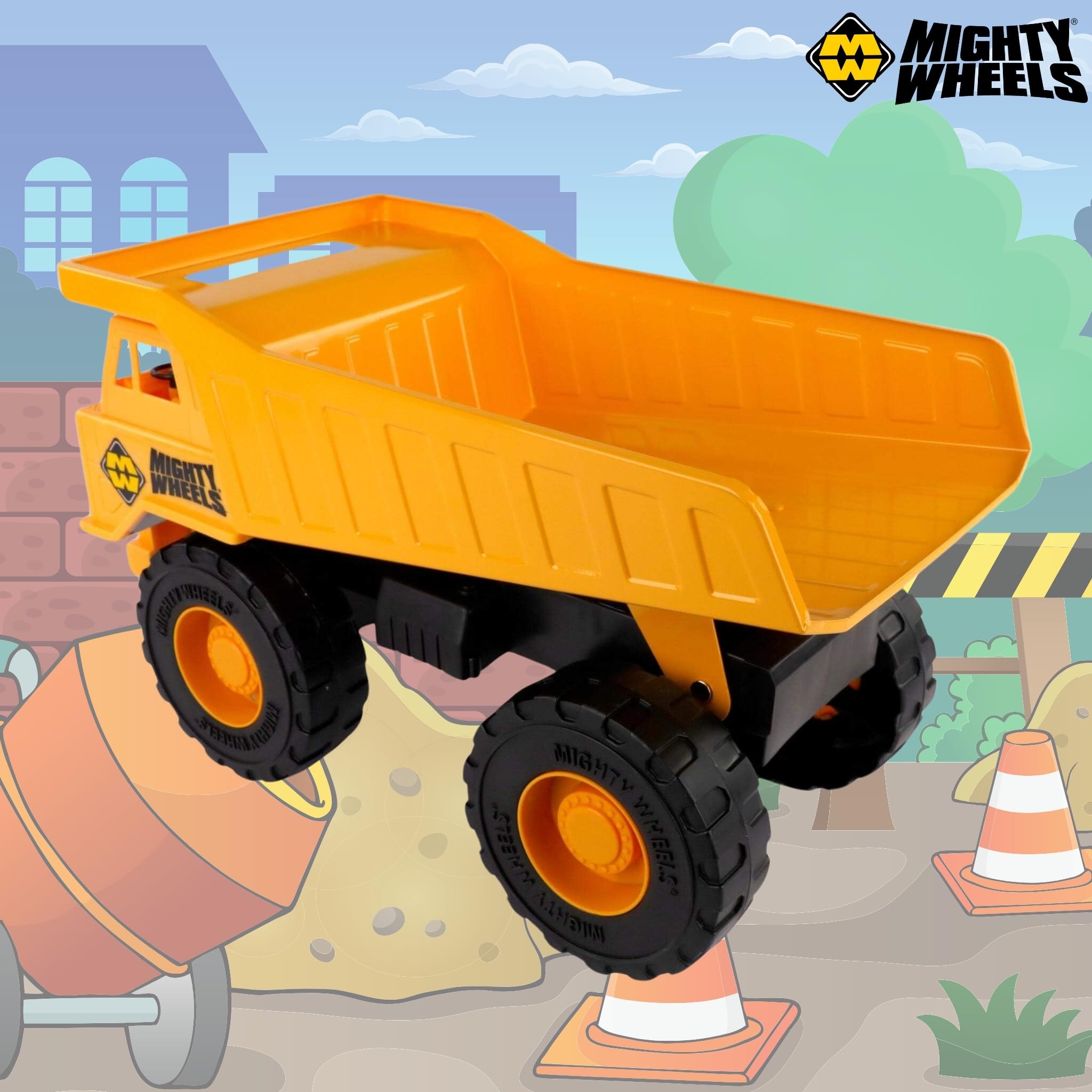 Amazon.co.jp: Mighty Wheels:16インチ スーパーダンプトラック