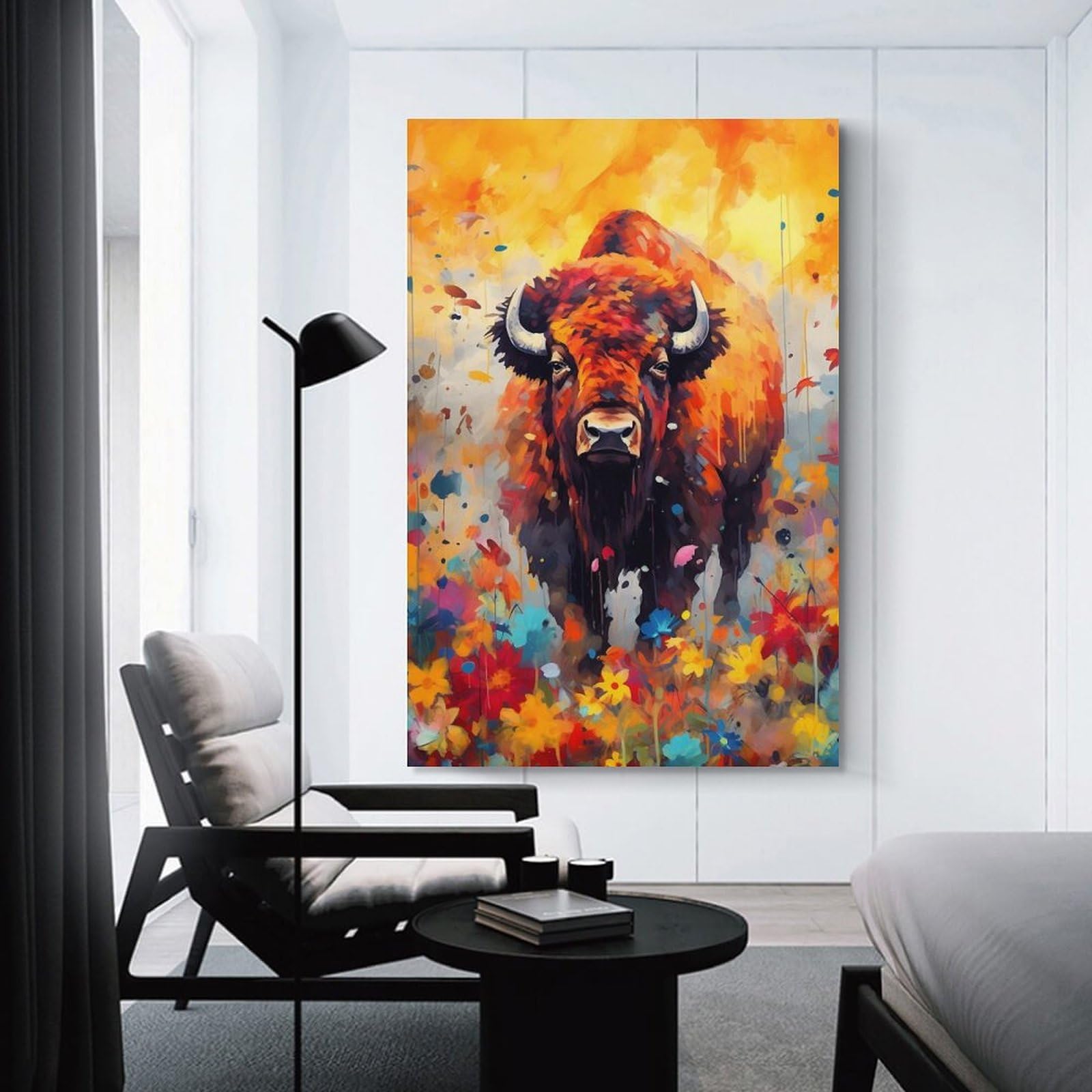 Junmoney Majestic Wall Decor Canvas Print, 24x36inch(60x90cm), for Wall Displays, Bedrooms Or Room Updates, Wall Decor Suited to Curated Displays