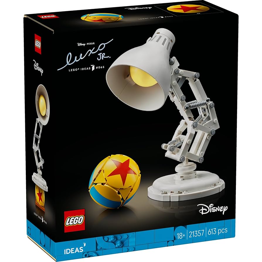 Amazon.co.jp: LEGO 21357 Disney Pixar Luxo Jr. Toy, Toy