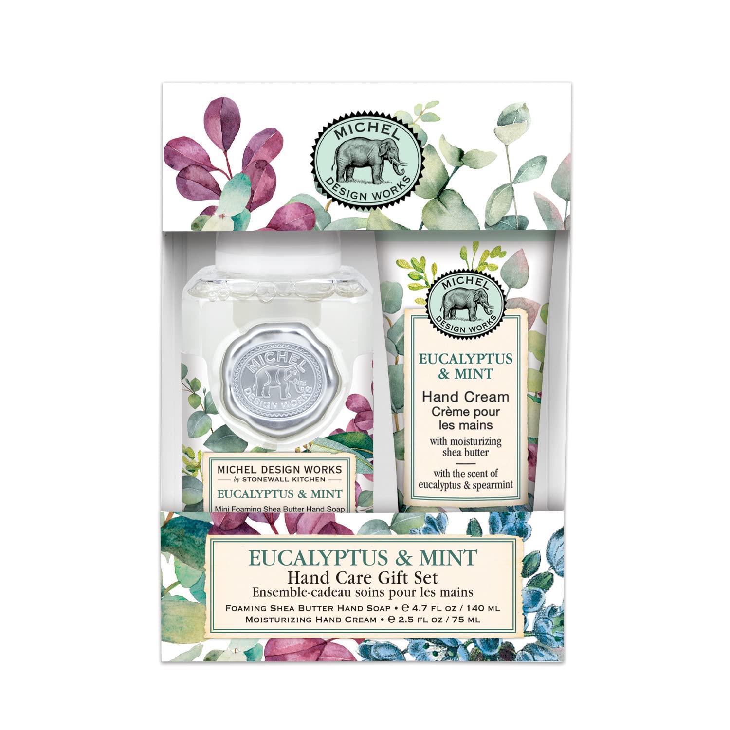 Michel Design WorksHandcare Gift Set, Eucalyptus & Mint
