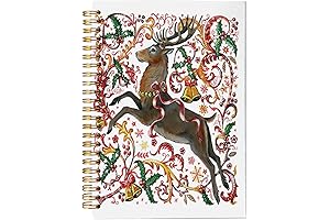Christmas Reindeer Notebook, Christmas Journal, Notebook Gifts for Christmas