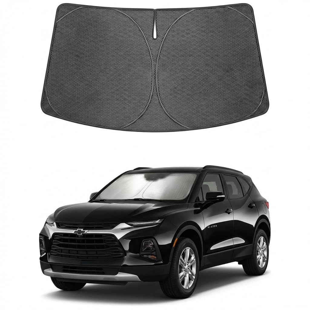 Proadsy Custom Fit Car Windshield Sun Shade for 2019-2026 Chevrolet Blazer