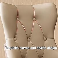 Vista 5 de Upholstered Dining Chairs Set, Modern Kitchen Dining Chairs Backrest Reading Office Desk Chair, for Living Room & Bedroom, Living Room, Home