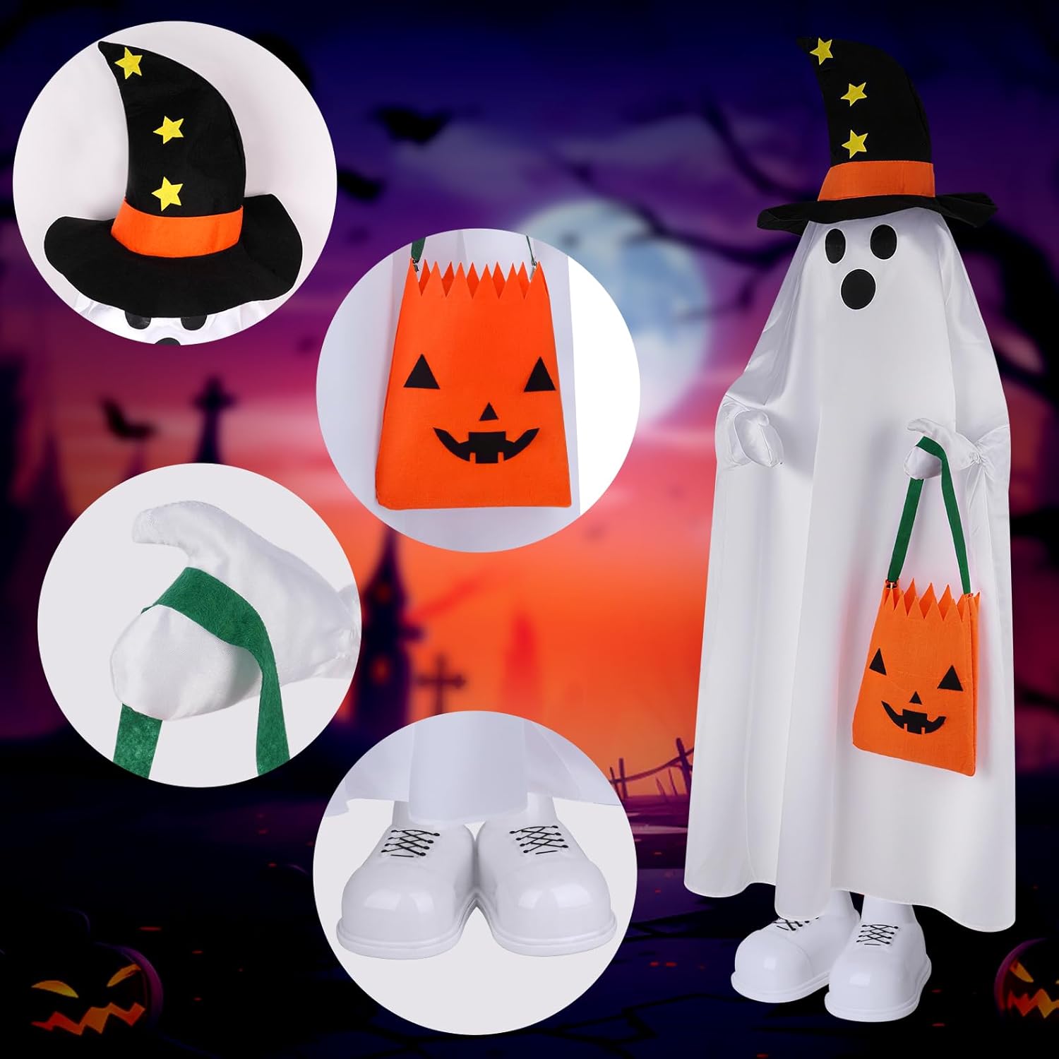 Illuminate Your Halloween: Review of the Light Up Ghost and Jack O