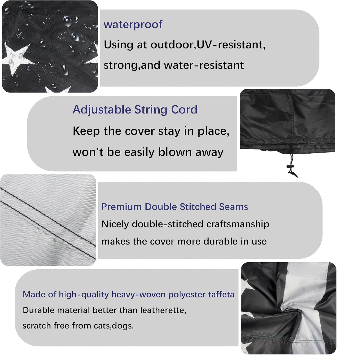 Pool Table Cover, Waterproof & Dustproof Outdoor/Indoor Pool Table Accessories，Billiards Accessories Polyester Taffeta Cloth Table