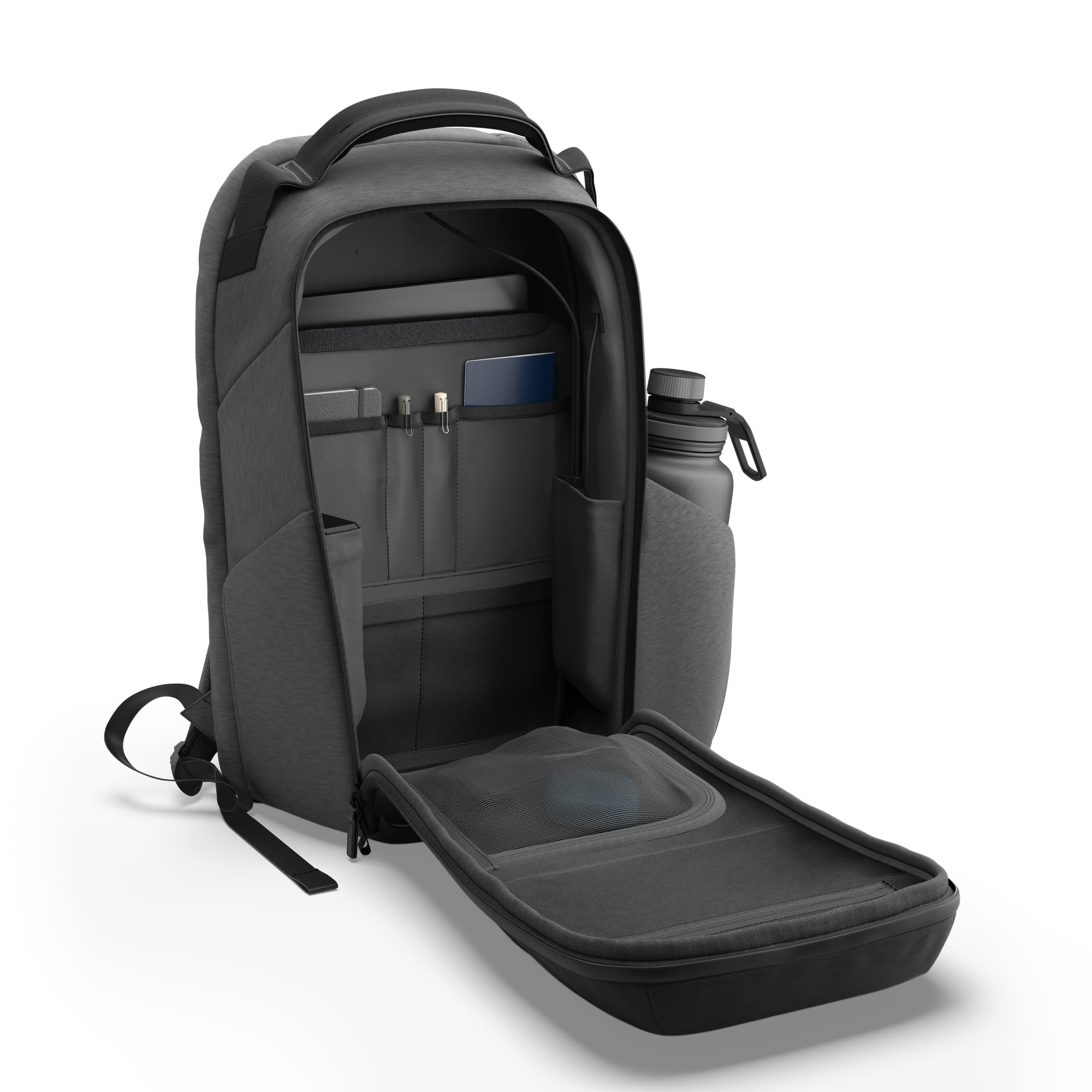 Lenovo ThinkPad 16" Click-Go Backpack Aura Edition, zaino per notebook fino a 16" con chiusura magnetica Fidlock, 18L, vano tablet e 12 tasche