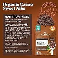 Vista 2 de Trocitos de cacao Navitas Naturals Organic