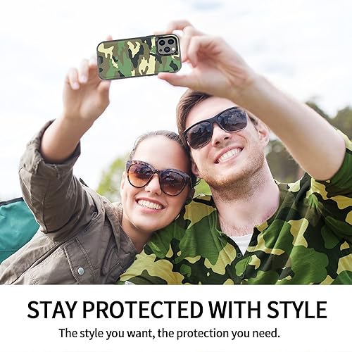 Miniatura 7 de Funda compatible con iPhone 13 Pro, protección contra caídas, cuerpo completo, resistente, a prueba de golpes, a prueba de polvo, militar,