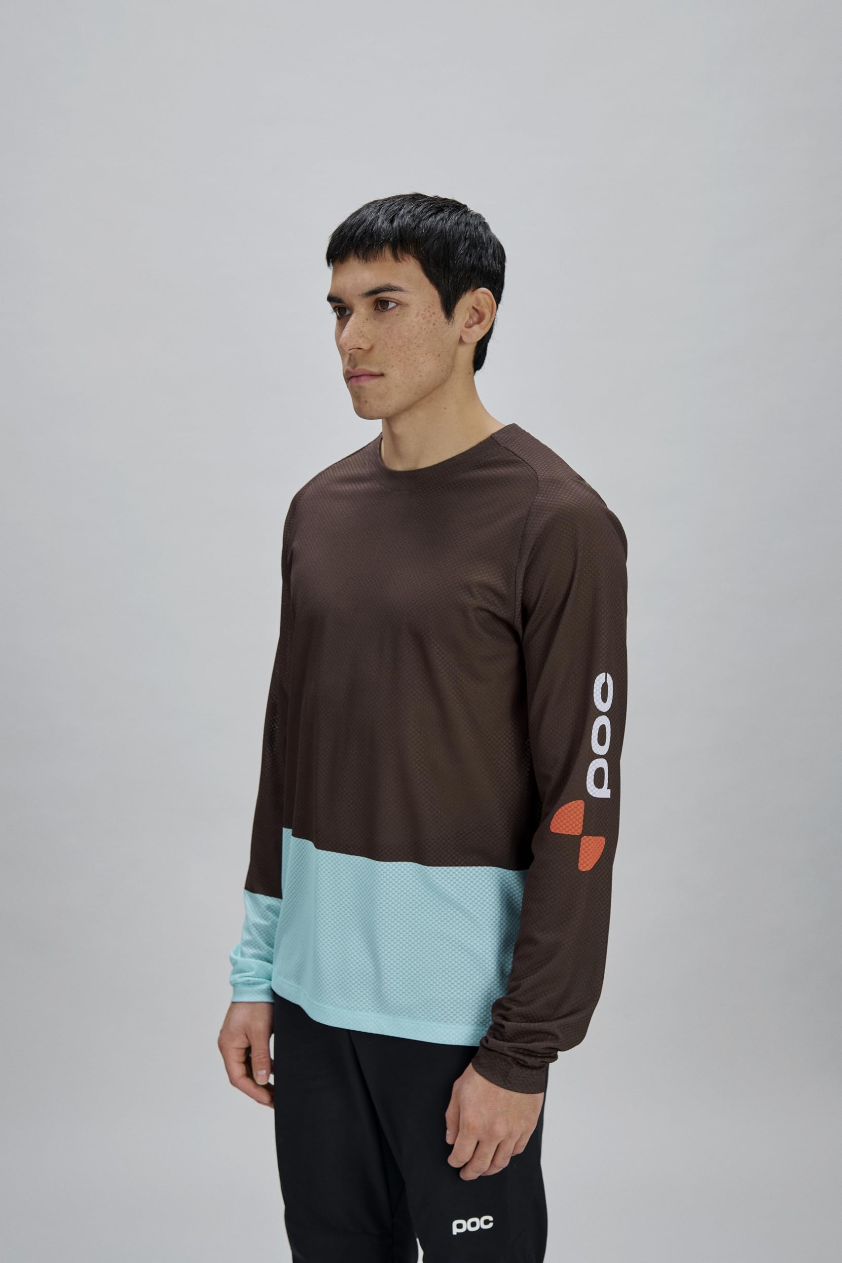 POC Motion Air L/S Jersey Hombre – Maillot para MTB y Trail con Material Reciclado, Secado rápido