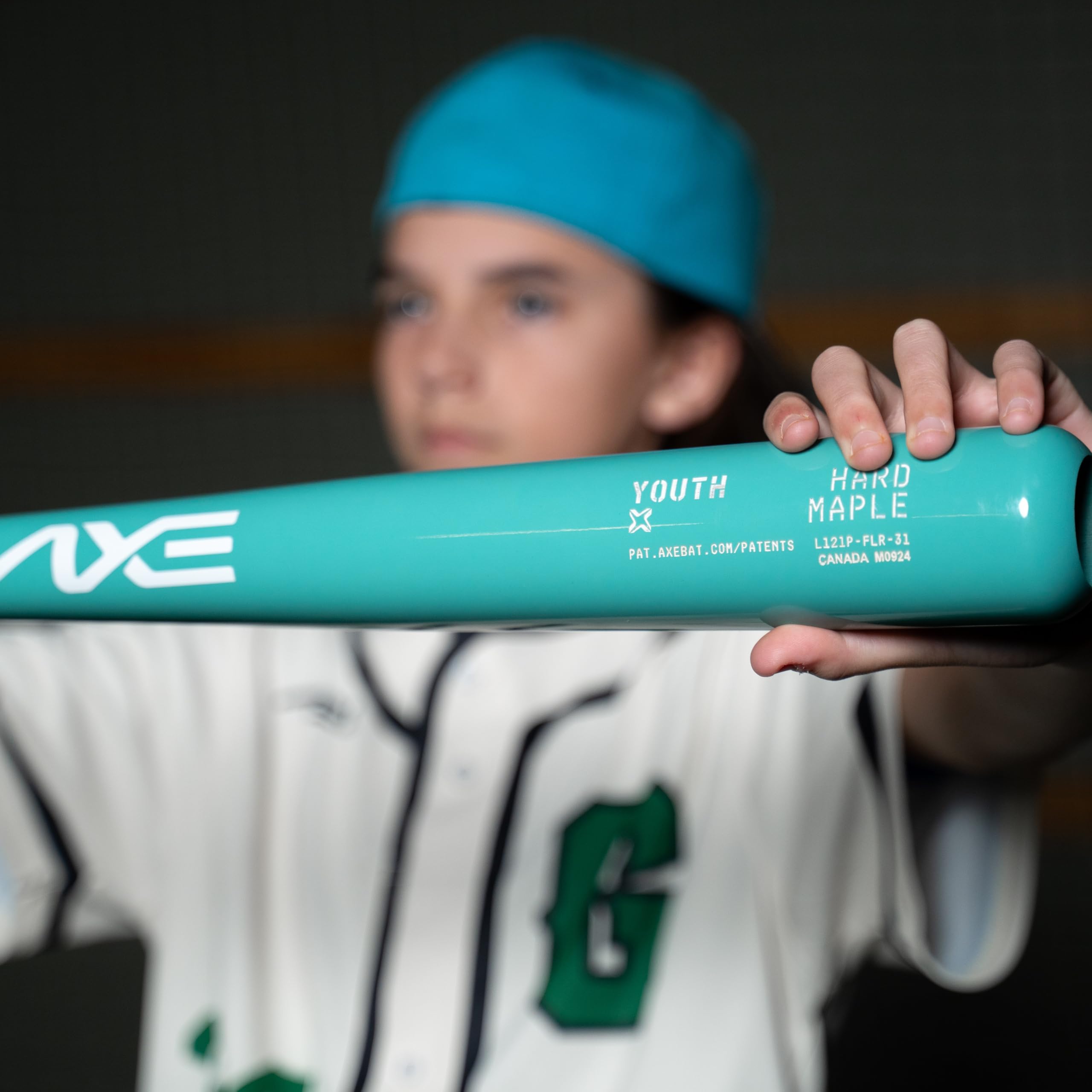 Axe Pro Series - Bate de béisbol juvenil de madera de arce | Drop -7 | SPD 271 Turn | Riptide | Mango acampanado