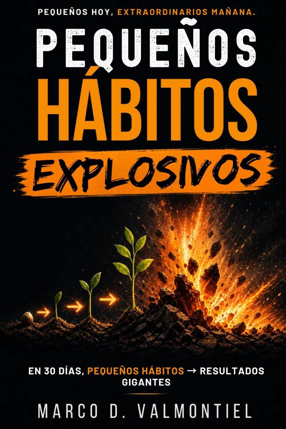 PEQUEÑOS HÁBITOS EXPLOSIVOS: En 30 días, pequeños hábitos → resultados gigantes