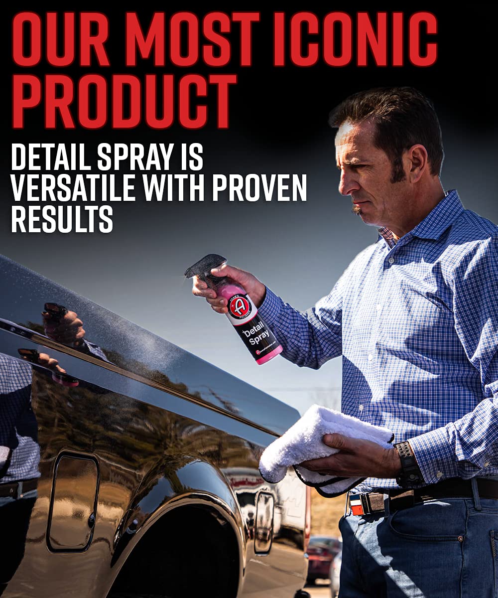 Adam's Detail Spray 16oz Quick Waterless Detailer Spray for Car