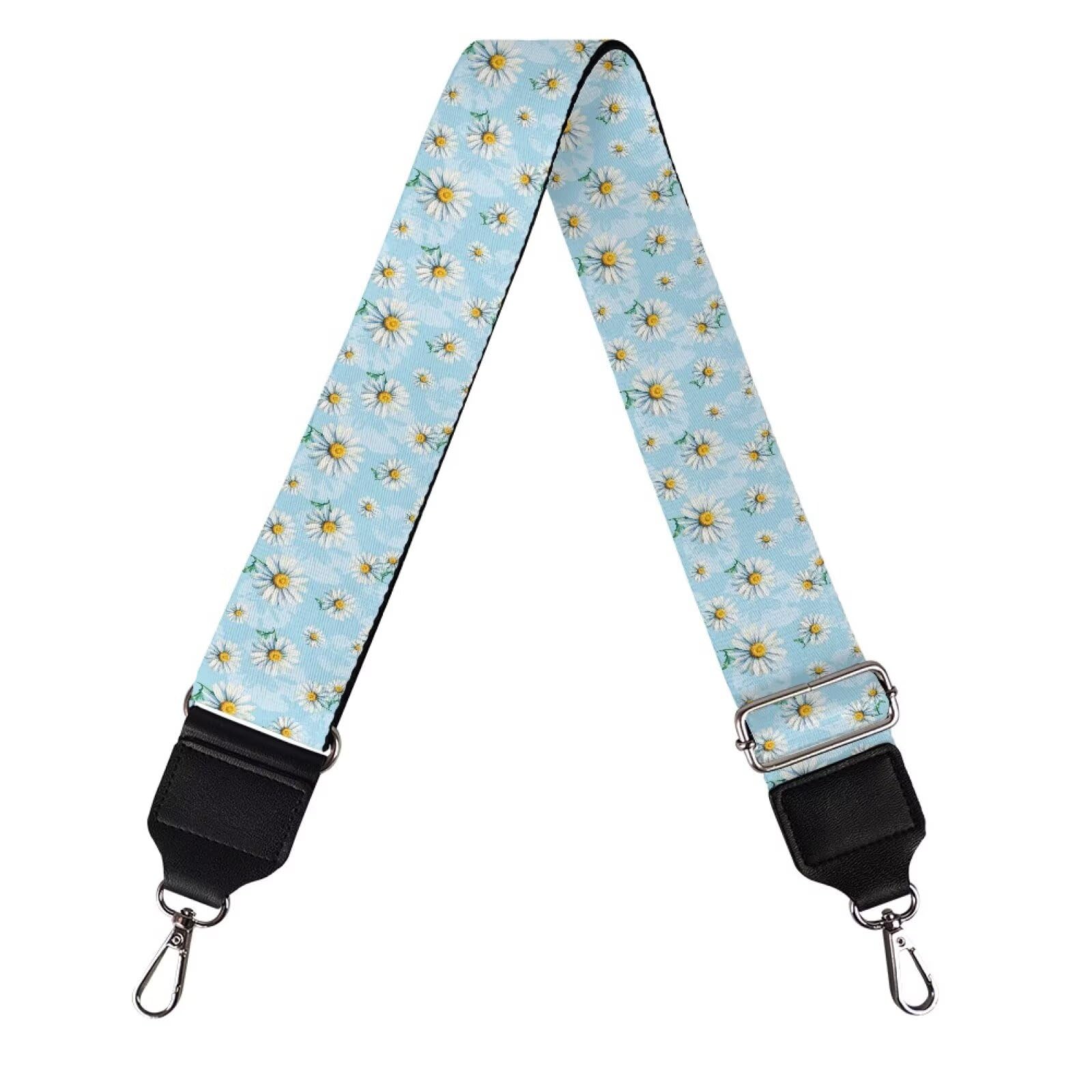 Xoenoiee Print Purse Strap Replacement Crossbody for Women Men Adjustable Wide Strap for Purses Shoulder Canvas Bag