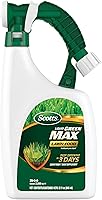 Scotts Liquid Green Max Lawn Food: 2-in-1 Fast-Acting Fertilizer & Iron for Deep Green Grass in 3 Days, Covers 2000 sq ft, 32 oz